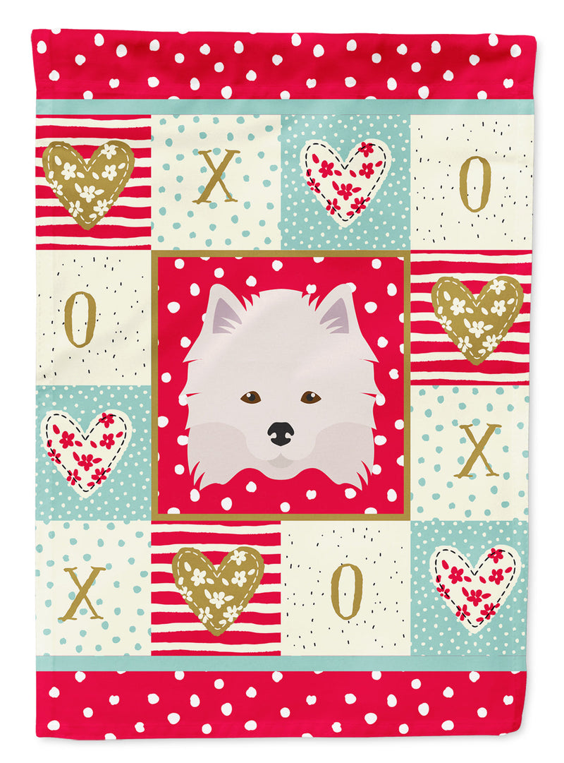 American Eskimo Flag Canvas House Size CK5181CHF