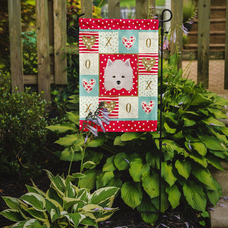 American Eskimo Flag Garden Size CK5181GF