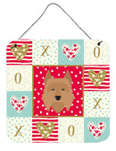 Australian Terrier Love Wall or Door Hanging Prints CK5184DS66