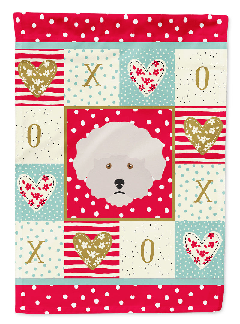 Bichon Fris� Flag Canvas House Size CK5185CHF