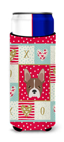 Boston Terrier   Hugger for slim cans CK5187MUK