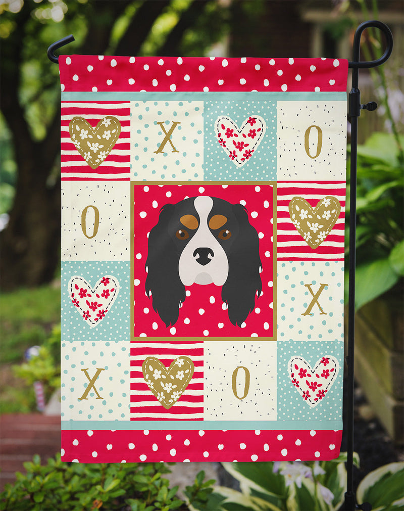 Cavalier King Charles Spaniel Garden Flag - Outdoor Decorative Yard Flag CK5189GF