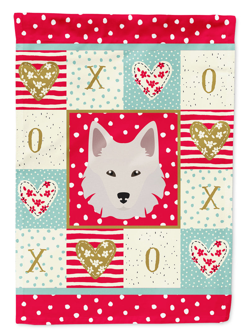 Danish Spitz Flag Canvas House Size CK5194CHF