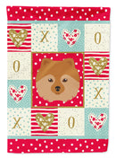 German Spitz Flag Canvas House Size CK5201CHF