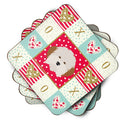 Havanese Dog Love Coasters - Set of 4 Lightweight Foam, Absorbent Drink Coasters  CK5205FC