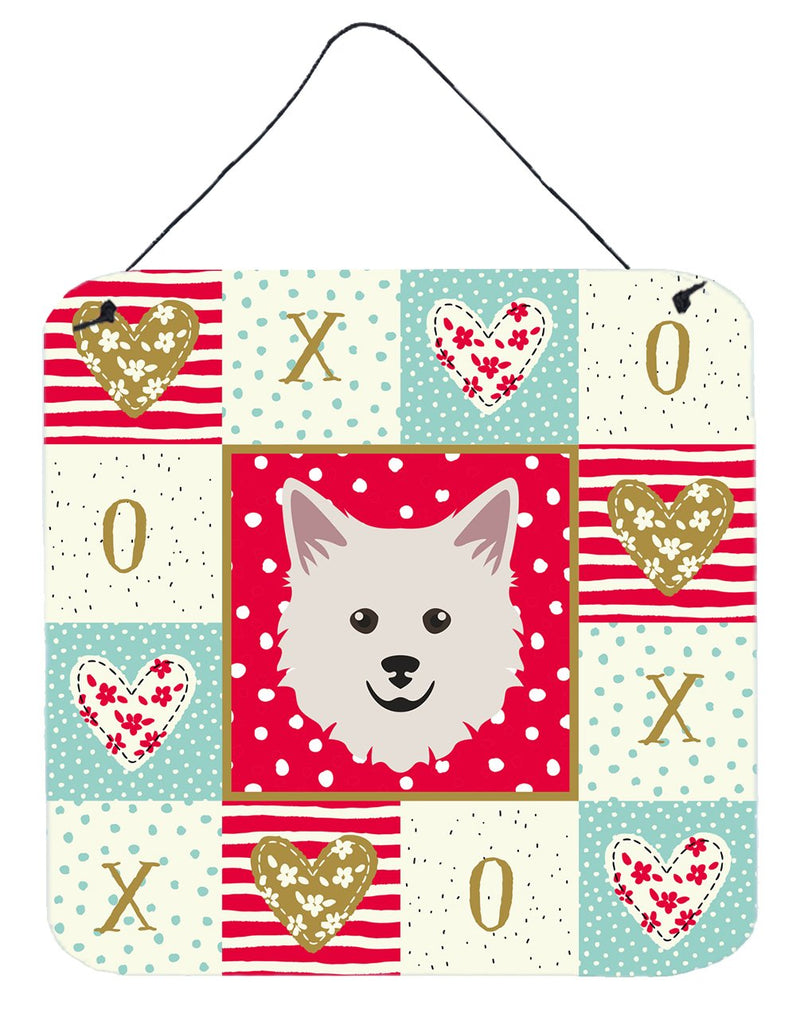 Italian Spitz Love Wall or Door Hanging Prints CK5208DS66