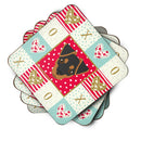 Japanese Terrier Love Coasters - Set of 4 Lightweight Foam, Absorbent Drink Coasters  CK5211FC