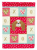 Blenheim Cavalier King Charles Spaniel Garden Flag - Outdoor Decorative Yard Flag CK5212GF