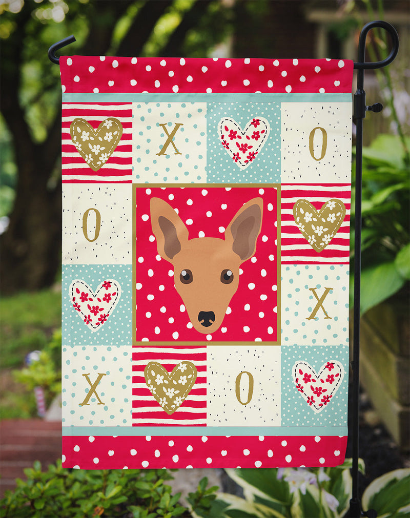 Miniature Pinscher Flag Garden Size CK5221GF