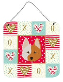 Nordic Spitz Love Wall or Door Hanging Prints CK5222DS66