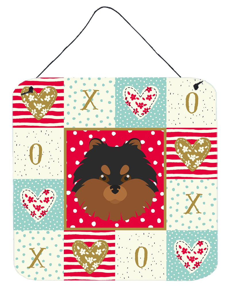 Pomeranian Love Wall or Door Hanging Prints CK5228DS66