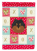 Pomeranian Garden Flag - Outdoor Decorative Yard Flag CK5228GF