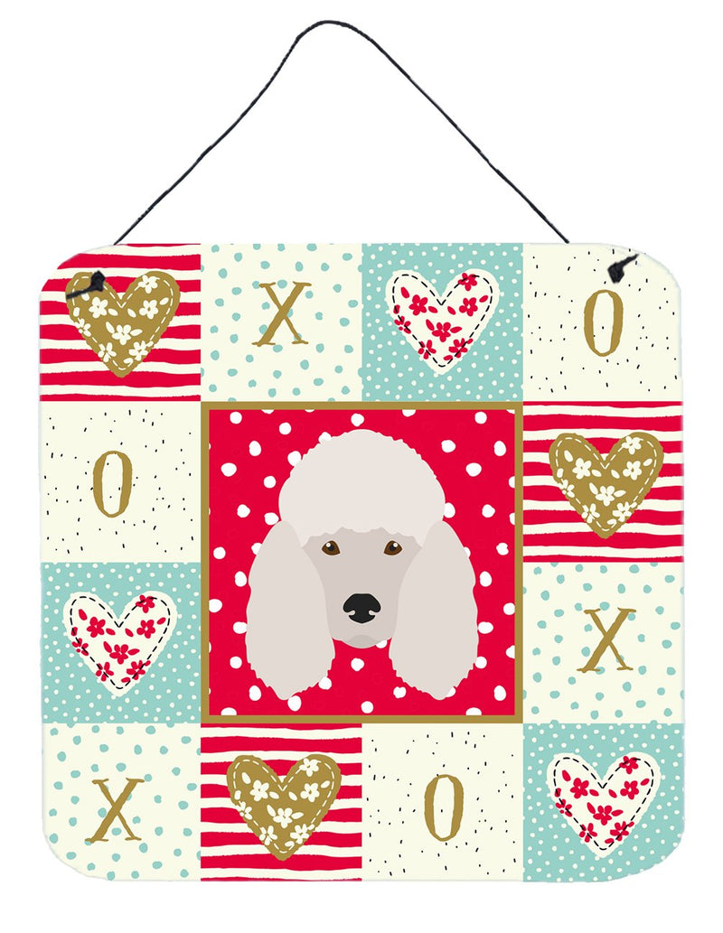 Poodle Love Wall or Door Hanging Prints CK5229DS66