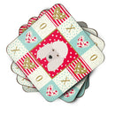 Poodle Love Coasters - Set of 4 Lightweight Foam, Absorbent Drink Coasters  CK5229FC