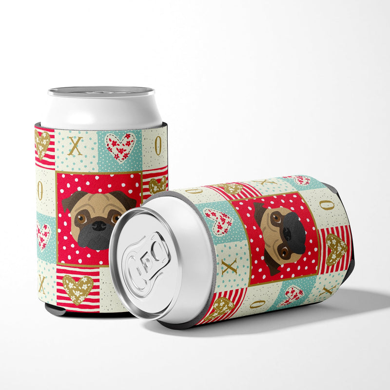 Pug Love Can or Bottle Hugger CK5231CC