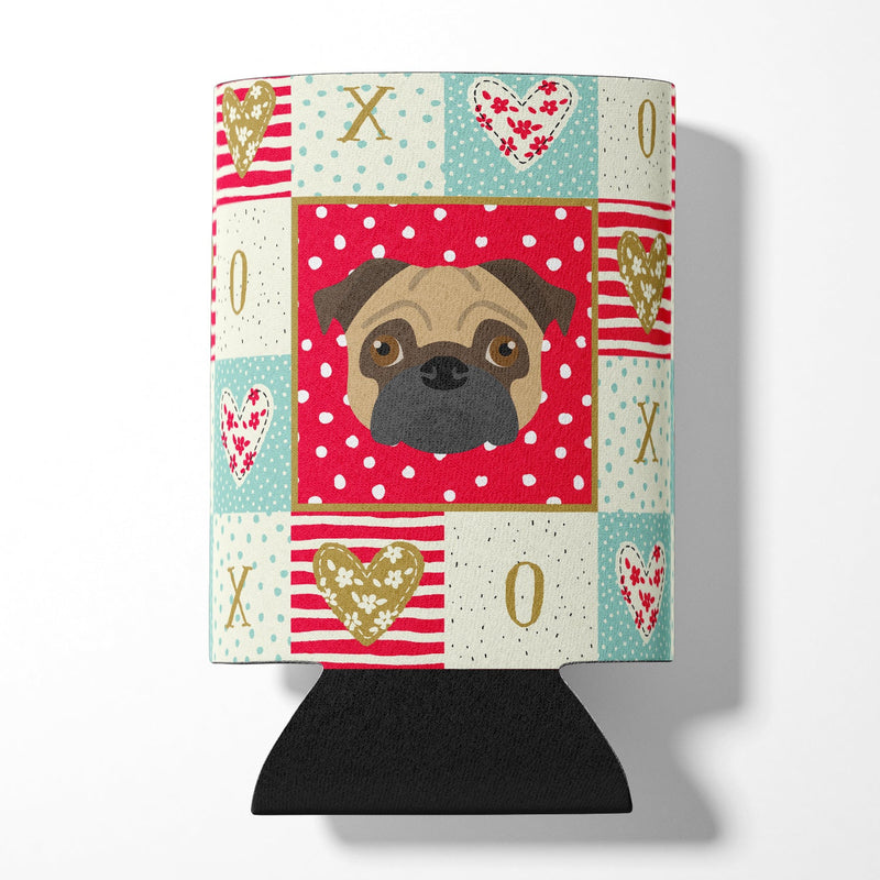 Pug Love Can or Bottle Hugger CK5231CC