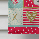 Rat Terrier Flag Canvas House Size CK5232CHF