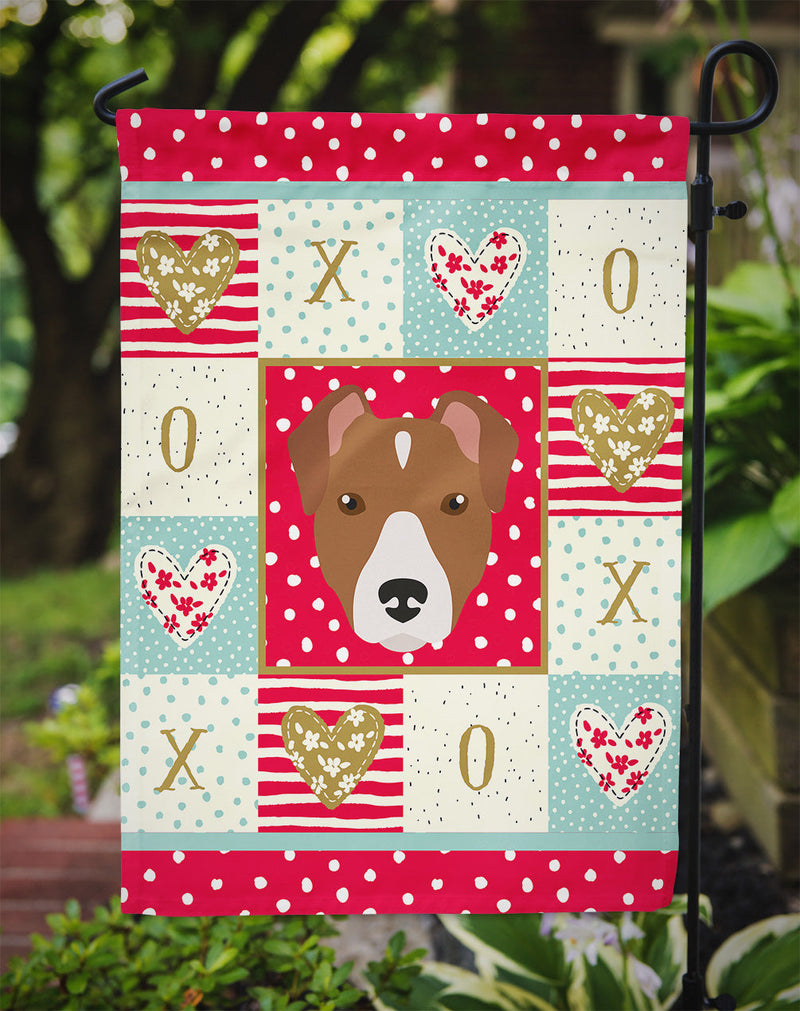 Rat Terrier Garden Flag - Outdoor Decorative Yard Flag CK5232GF