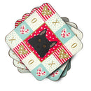 Schipperke Love Coasters - Set of 4 Lightweight Foam, Absorbent Drink Coasters  CK5236FC