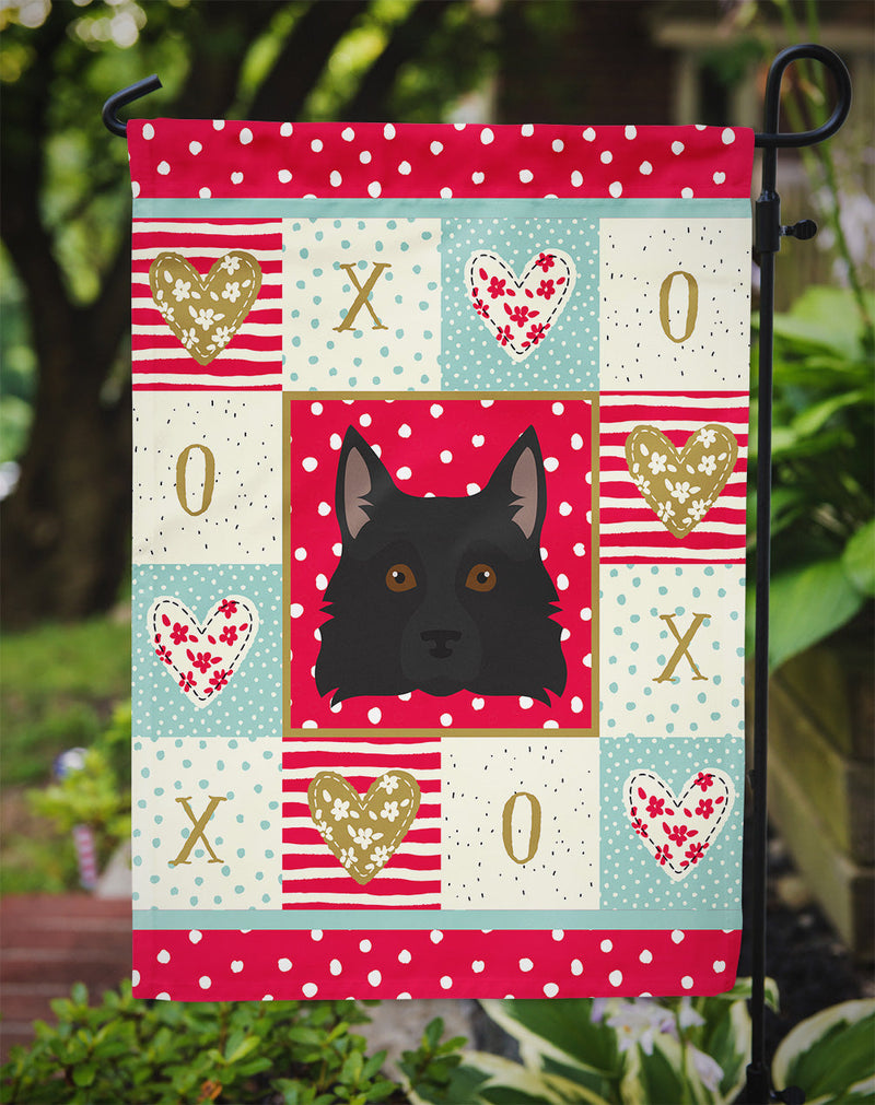 Schipperke Garden Flag - Outdoor Decorative Yard Flag CK5236GF