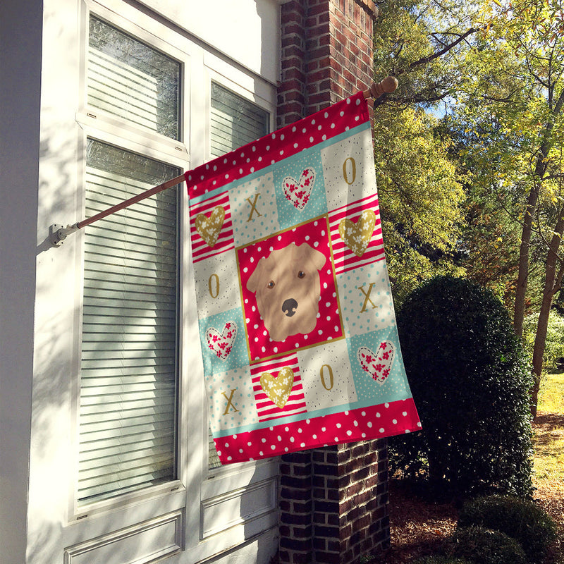 Shar Pei Flag Canvas House Size CK5237CHF