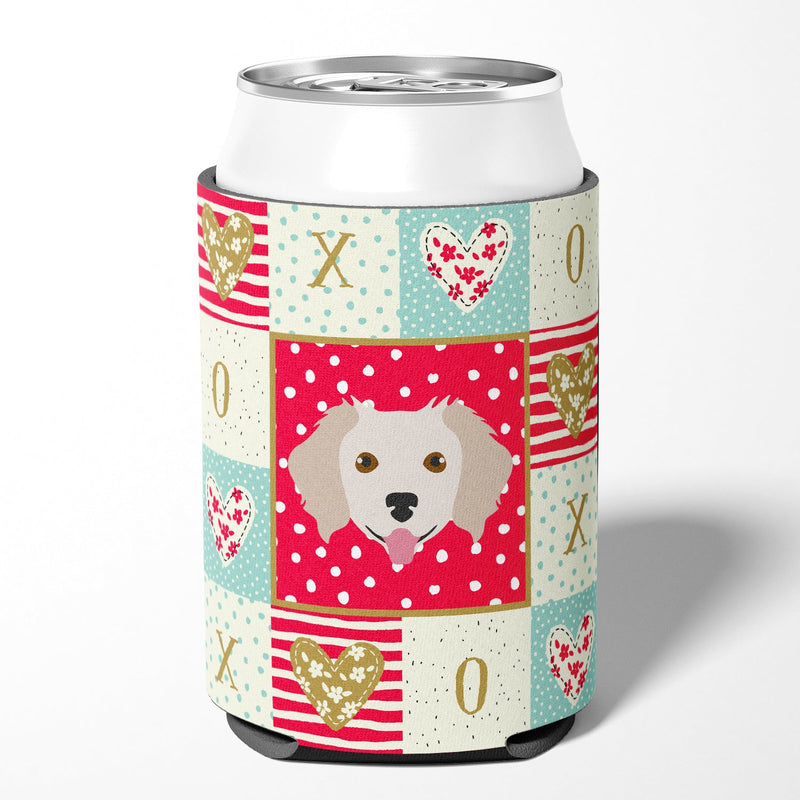 Small Greek Domestic Dog Love Can or Bottle Hugger CK5238CC
