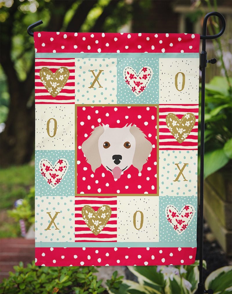 Small Greek Domestic Dog Garden Flag - Outdoor Decorative Yard Flag CK5238GF