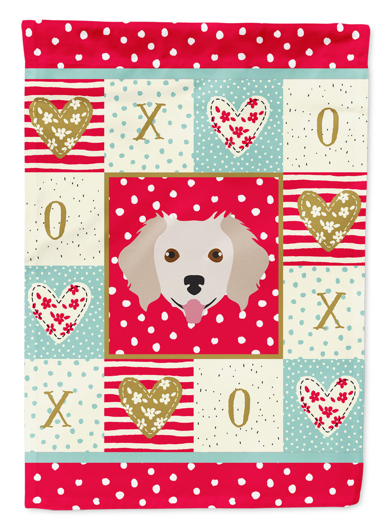 Small Greek Domestic Dog Garden Flag - Outdoor Decorative Yard Flag CK5238GF