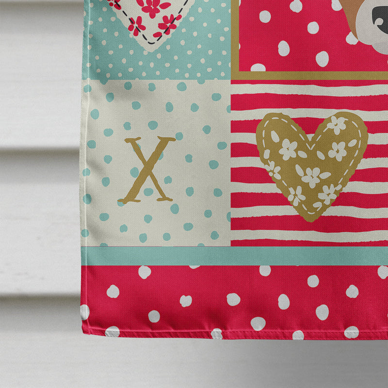 Tenterfield Terrier Flag Canvas House Size CK5239CHF