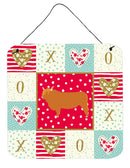 Highland Cow Love Wall or Door Hanging Prints CK5247DS66