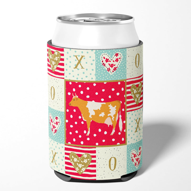 Guernsey Cow Love Can or Bottle Hugger CK5248CC