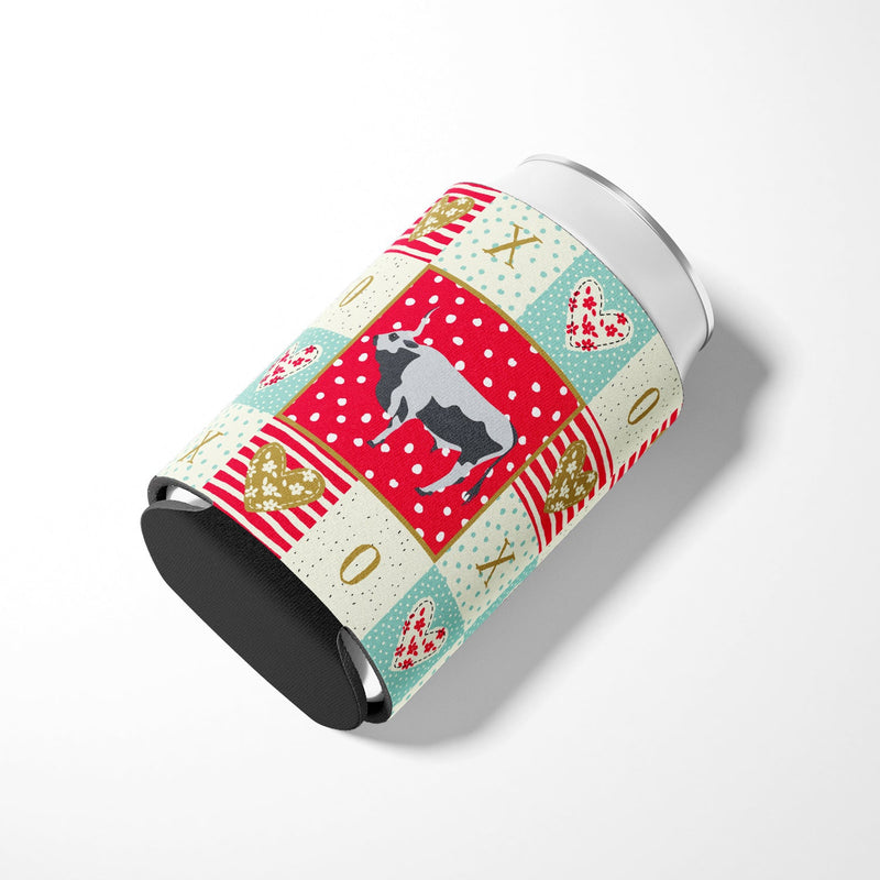 Hungarian Grey Steppe Cow Love Can or Bottle Hugger CK5251CC