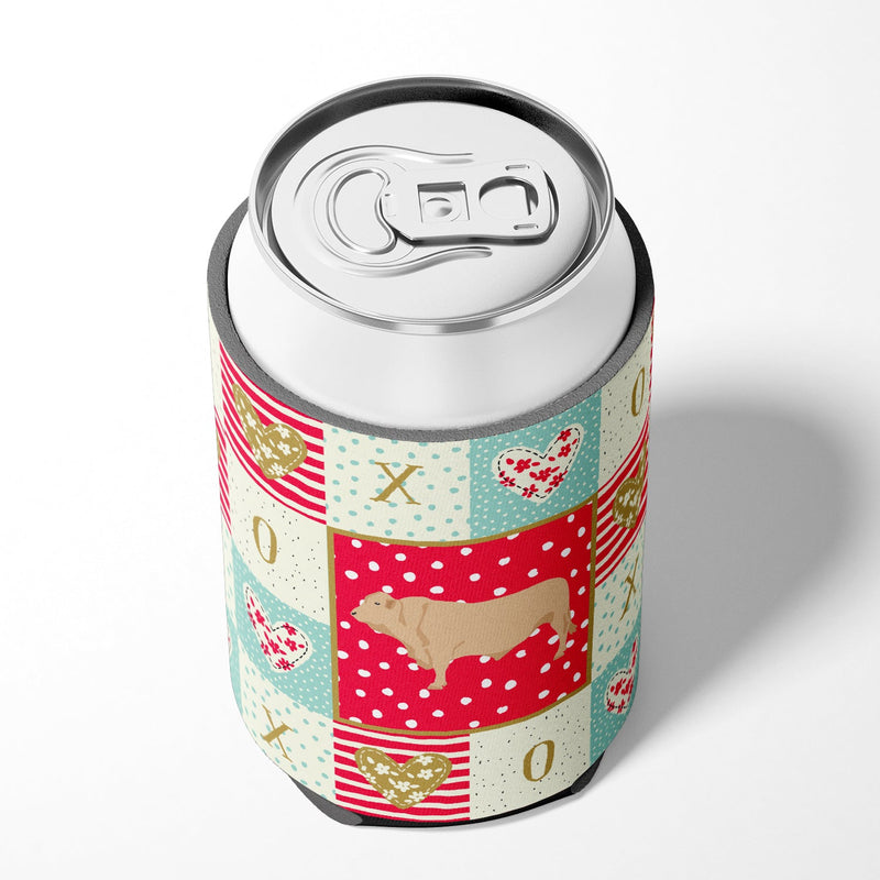 Charolais Cow Love Can or Bottle Hugger CK5253CC