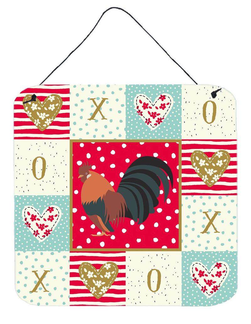 Dutch Bantam Chicken Love Wall or Door Hanging Prints CK5263DS66