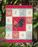 Dutch Bantam Chicken Love Garden Flag – Decorative Outdoor Yard Flag CK5263GF