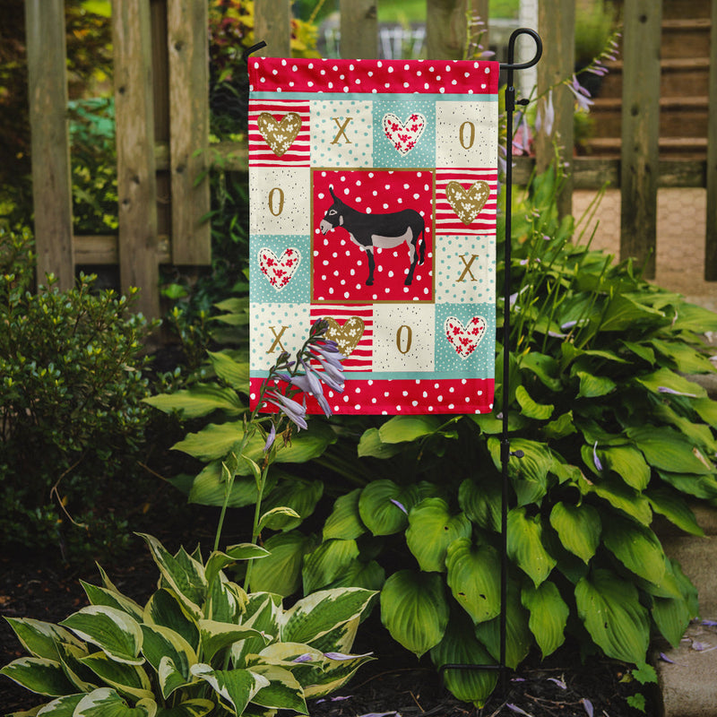 American Mammoth Jack Donkey Love Garden Flag – Decorative Outdoor Yard Flag CK5271GF