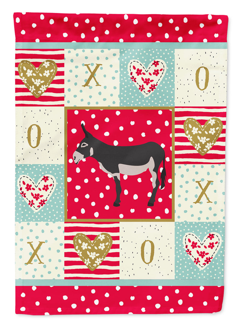 American Mammoth Jack Donkey Love Garden Flag – Decorative Outdoor Yard Flag CK5271GF