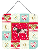 American Spotted Donkey Love Wall or Door Hanging Prints CK5278DS66