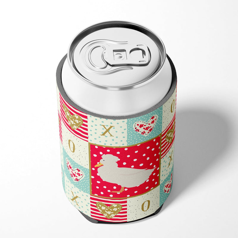 Crested Duck Love Can or Bottle Hugger CK5284CC