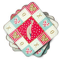 West Harlequin Duck Love Coasters - Set of 4 Lightweight Foam, Absorbent Drink Coasters  CK5285FC