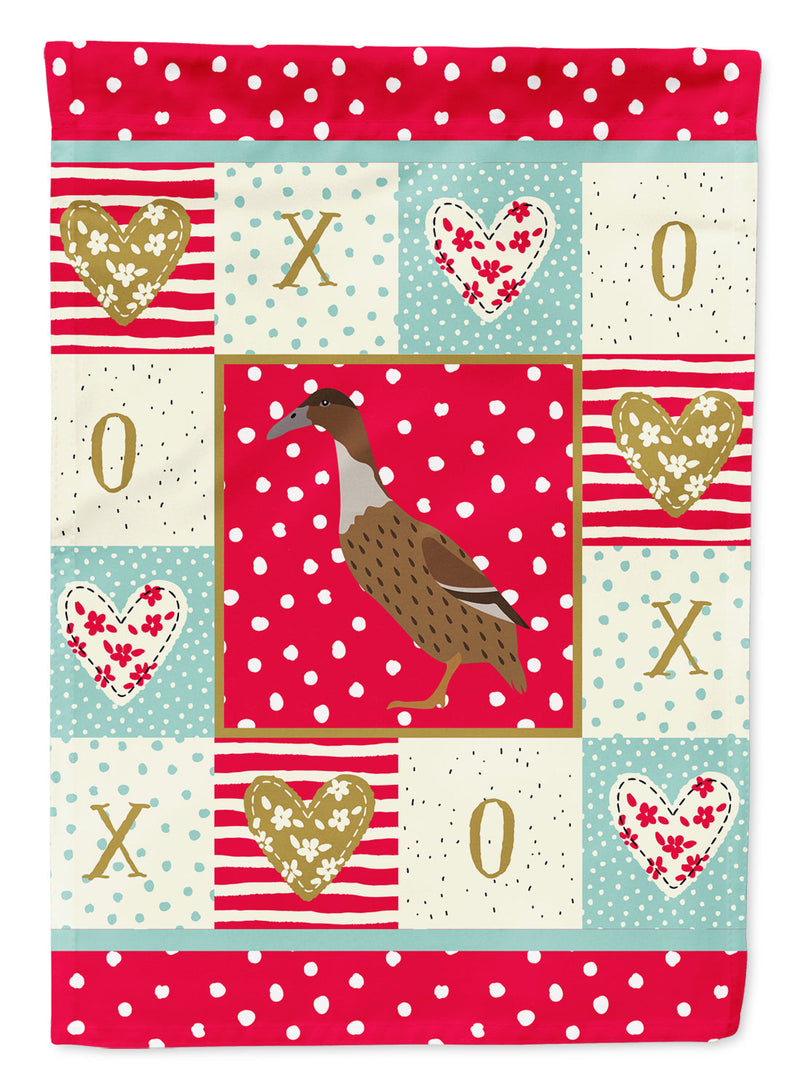 Dutch Hook Bill Duck Love Flag Canvas House Size CK5288CHF
