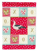 Muscovy Duck Love Garden Flag – Decorative Outdoor Yard Flag CK5291GF