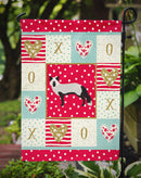 Silver Fox Love Garden Flag – Decorative Outdoor Yard Flag CK5298GF