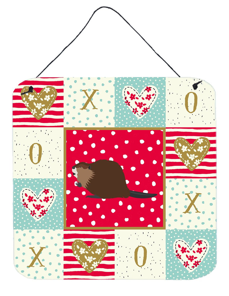 Eurasian Beaver Love Wall or Door Hanging Prints CK5300DS66