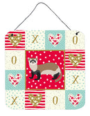 Ferret Love Wall or Door Hanging Prints CK5305DS66