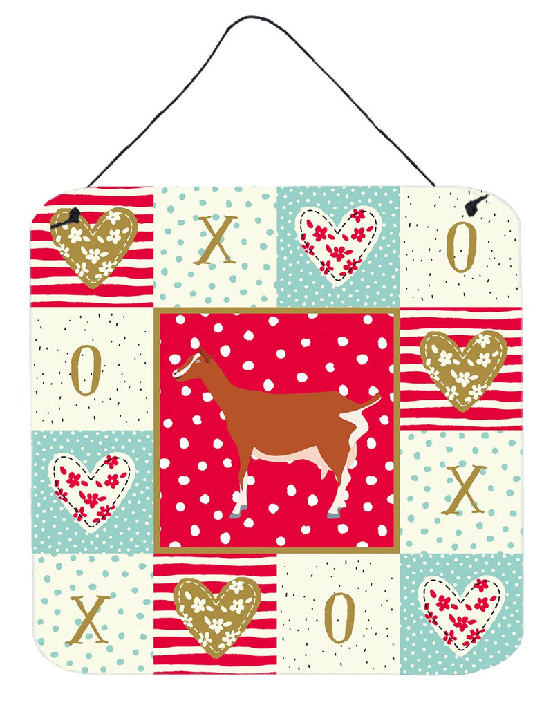 Toggenburger Goat Love Wall or Door Hanging Prints CK5308DS66