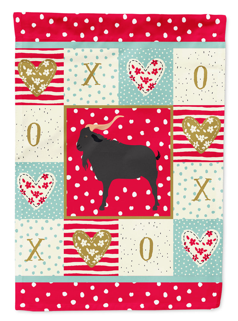 Verata Goat Love Flag Canvas House Size CK5309CHF