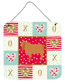 American Lamancha Goat Love Wall or Door Hanging Prints CK5312DS66