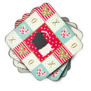 Welsh Black-Necked Goat Love Coasters - Set of 4 Lightweight Foam, Absorbent Drink Coasters  CK5314FC