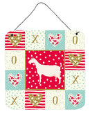Saanen Goat Love Wall or Door Hanging Prints CK5316DS66